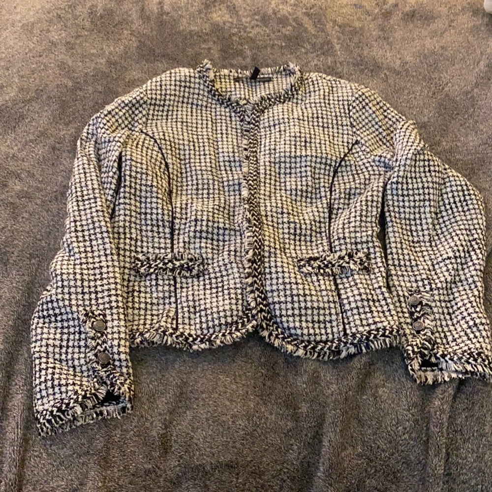 Houndstooth jacket/blazer